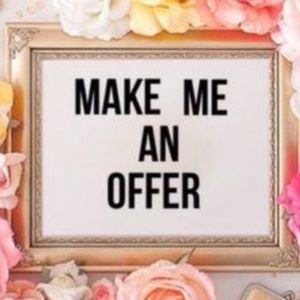 All offers considered